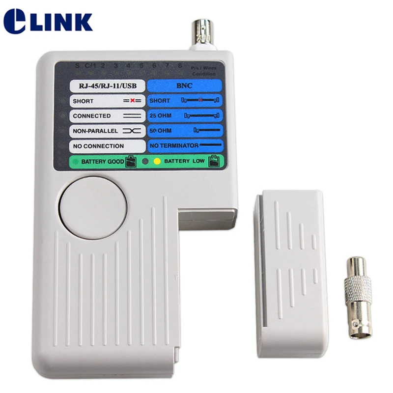 Кабельный трекер для RJ11 RJ45 USB BNC LAN сетевой кабель Новый дистанционный тестер UTP STP