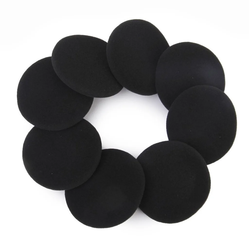 4 пары 55 мм Сменные накладки для наушников черный|earphone pad|replacement earphone padscover for headphones
