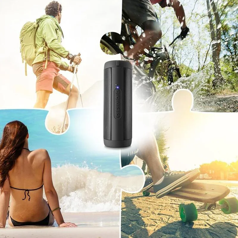 T2 лучший беспроводной Bluetooth динамик водонепроницаемый портативный открытый мини