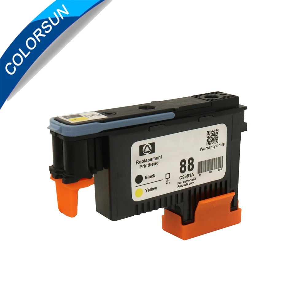 Печатающая головка Colorsun 88 для HP совместимая с Officejet Pro K8600 8600 Printer C9381A C9382A|c9381a