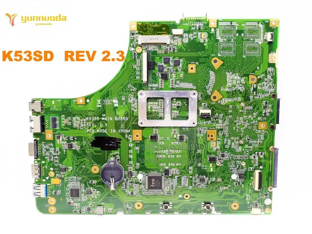 Оригинальная материнская плата для ноутбука ASUS K53SD REV 2 3 протестирована хорошая