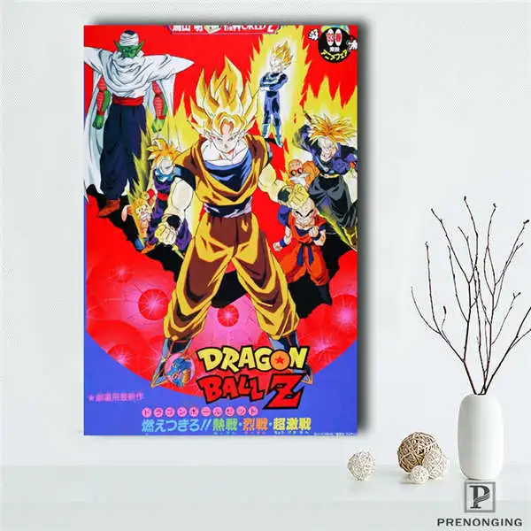 Съемная роспись домашний декор es плакат Лидер продаж Жемчуг дракона Z Goku плакат с героями аниме#190114s07 - Цвет: Лиловый