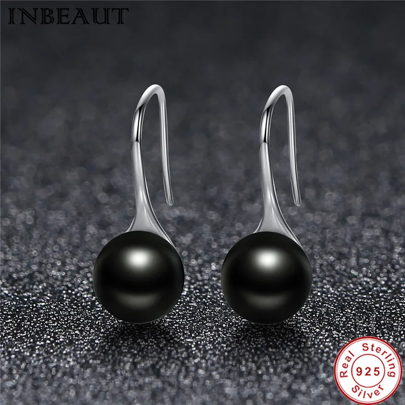 Женские серьги гвоздики из серебра 925 пробы с жемчугом|pearl stud earrings|fashion earringsstud earrings