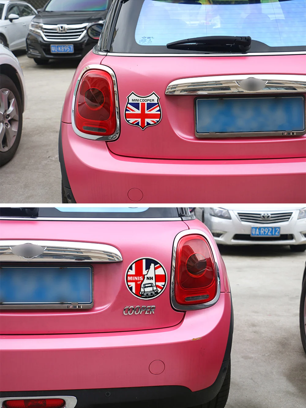 Мода Юнион Джек наклейки Декор окна для Mini Cooper One земляк F55 F56 R55 R56 R60 F60 аксессуары для стайлинга автомобилей