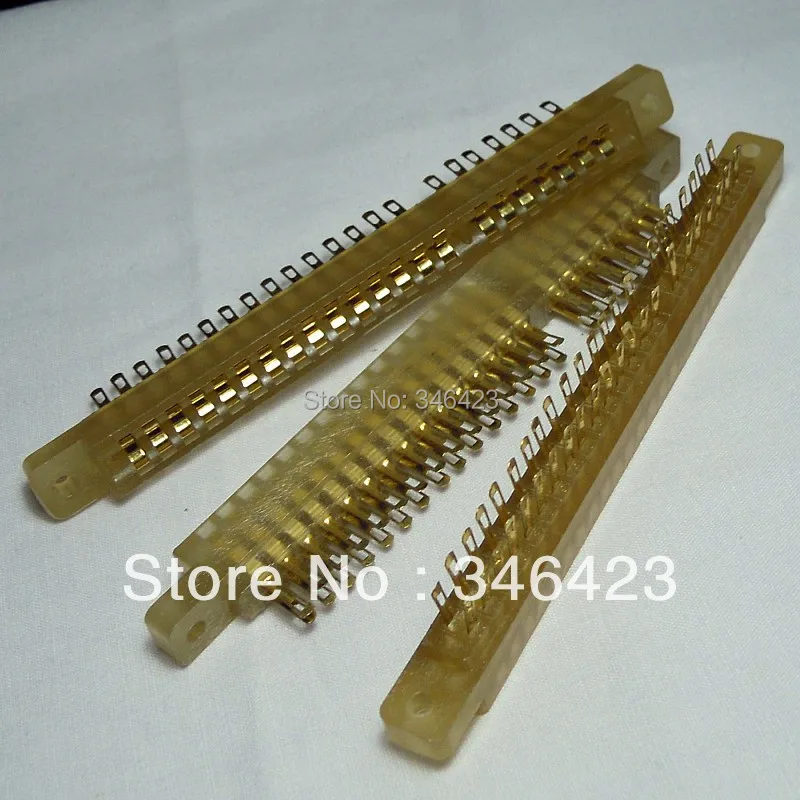 3 96 cy401 44p печатная плата Гнездо pcb слот двойной разъем позолоченный|connector harness|gold