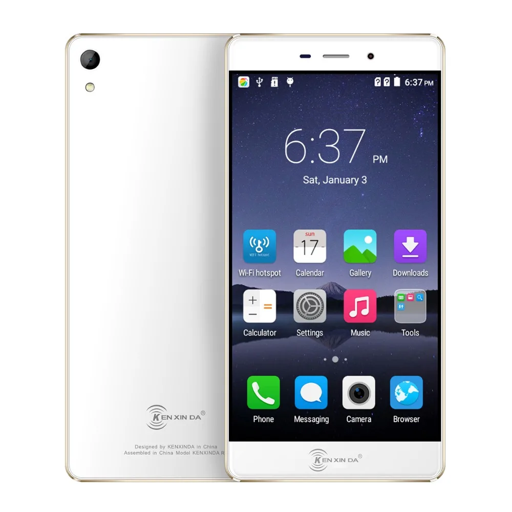 KENXINDA R6 смартфон с 5 2 дюймовым дисплеем восьмиядерным процессором MTK6753 ОЗУ Гб ПЗУ 16