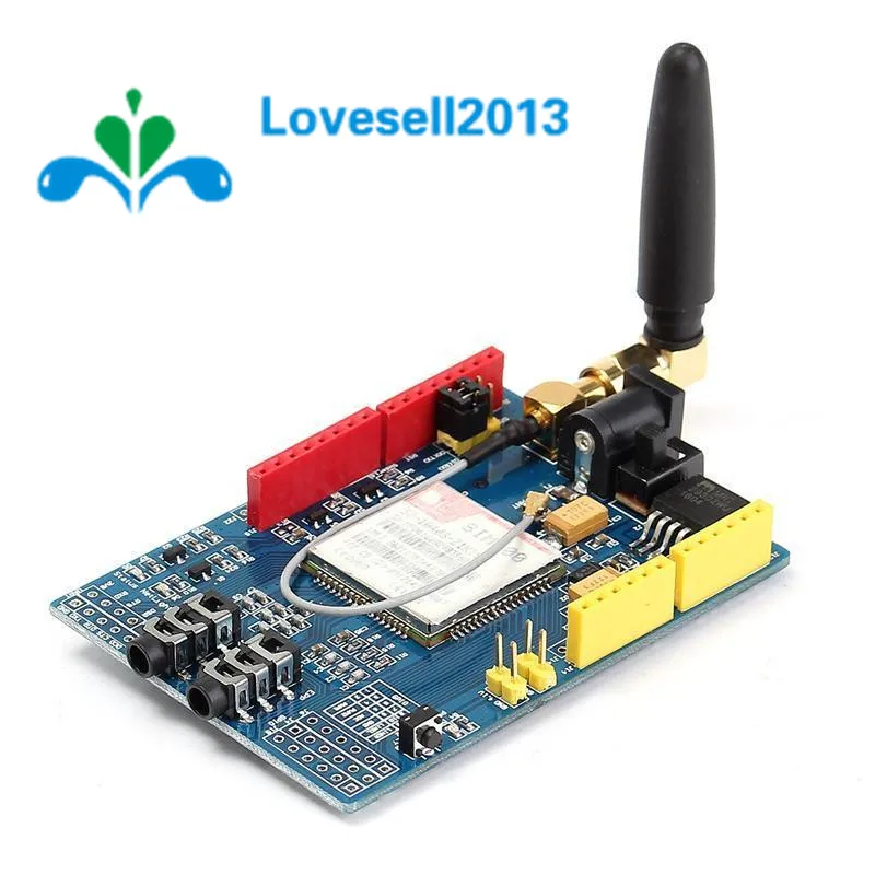 SIM900 GPRS/GSM щит макетная плата четырехдиапазонный модуль для Arduino | Отзывы и видеообзор