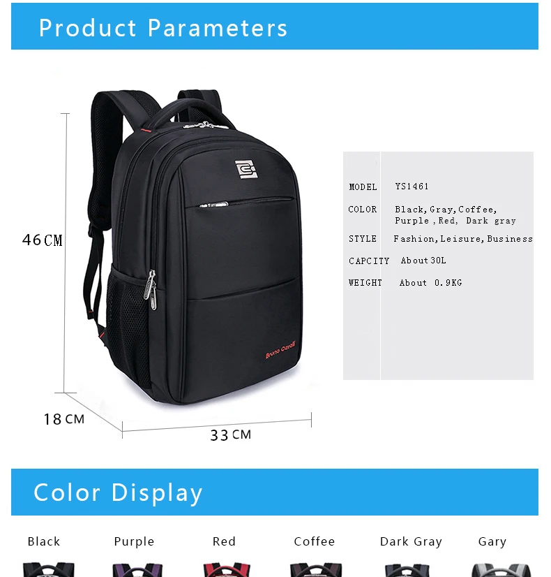Новинка, мужской и женский рюкзак для ноутбука, Mochila Masculina, 16 дюймов, рюкзаки, багажные и мужские дорожные сумки, Мужская вместительная сумка