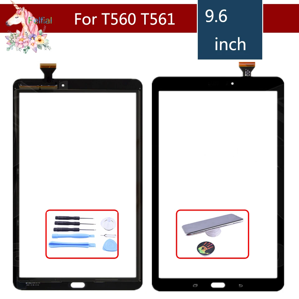 Оригинальный 9 6 &quotдля Samsung Galaxy Tab E T560 T561 SM сенсорный экран дигитайзер панель