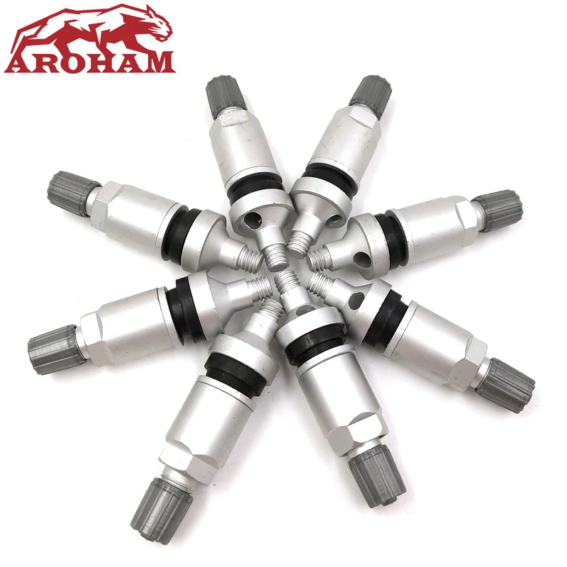 

Комплект из 8 шт. 1 клапаны для шин TPMS для Faw-Besturn B50 B70 X80 B90 B50, бескамерный клапан, система контроля давления в шинах, ремонт штока датчика
