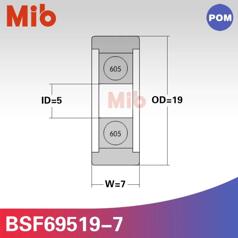 1 шт./лот 605zz 605z 605 пластиковые формовочные стеновые шкафы раздвижные роликовые