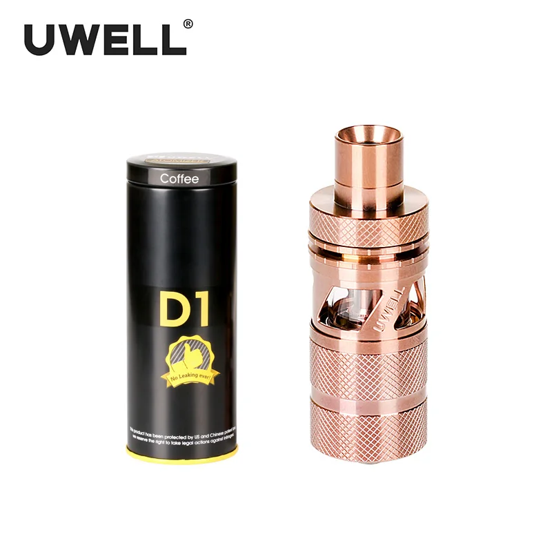 UWELL D1 Бак 4 мл топовый метод наполнения атомайзер с регулируемым воздушным