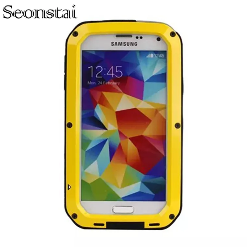

Shockproof Aluminum Case For Samsung Galaxy Note 8 5 4 3 S8 S7 S6 S5 S4 Note Edge Plus Heavy Duty Metal Cover For Samsung Note8