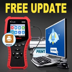 Запуск CR3008 OBD2 Авто сканер X431 Creader 3008 OBDII двигателя Code Reader PK AD410 KW850 инструмент диагностики бесплатного обновления на ПК