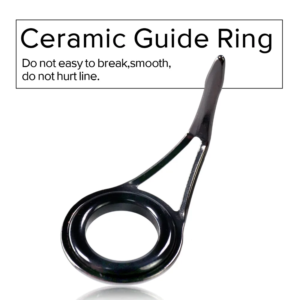 35 шт./компл. направляющая для рыболовной удочки направляющие наконечники комплект спиннинговое удилище направляющие запасные Запчасти Рыбалка ремонт и советы