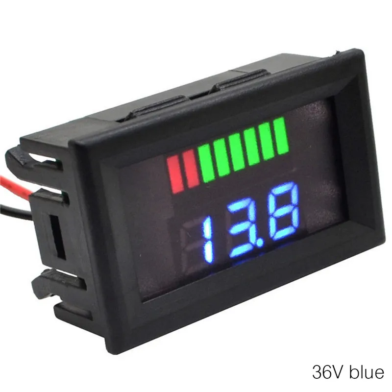 DC LED интуитивно верхняя цветная панель Универсальный цифровой вольтметр дисплей