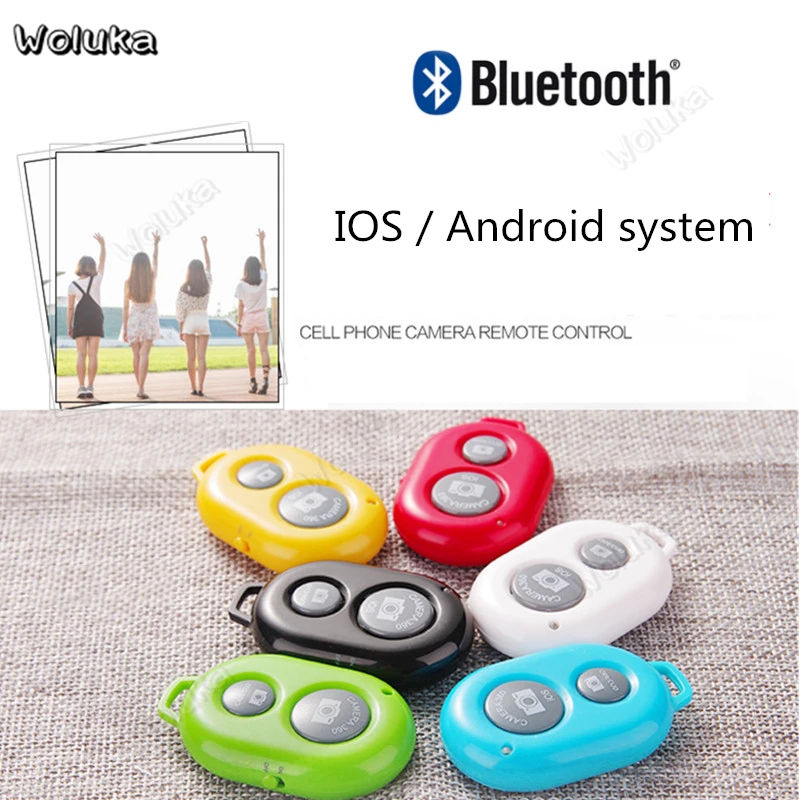 Мобильный телефон Автоспуск Bluetooth пульт дистанционного управления Беспроводная