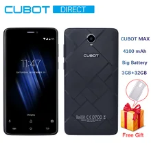 Смартфон Cubot Max с большой батареей, 4100 мАч, 6,0 дюймов, Android 6,0, Восьмиядерный процессор MTK6753A, 3 Гб ОЗУ, 32 Гб ПЗУ, мобильный телефон, 4G, LTEMobile Смартфон Cubot Max с большой батареей, 4100 мАч, 6,0 дюймов, Android 6,0, Восьмиядерный процессор MTK6753A, 3 Гб ОЗУ, 32 Гб ПЗУ, мобильный телефон, 4G, LTEMobile