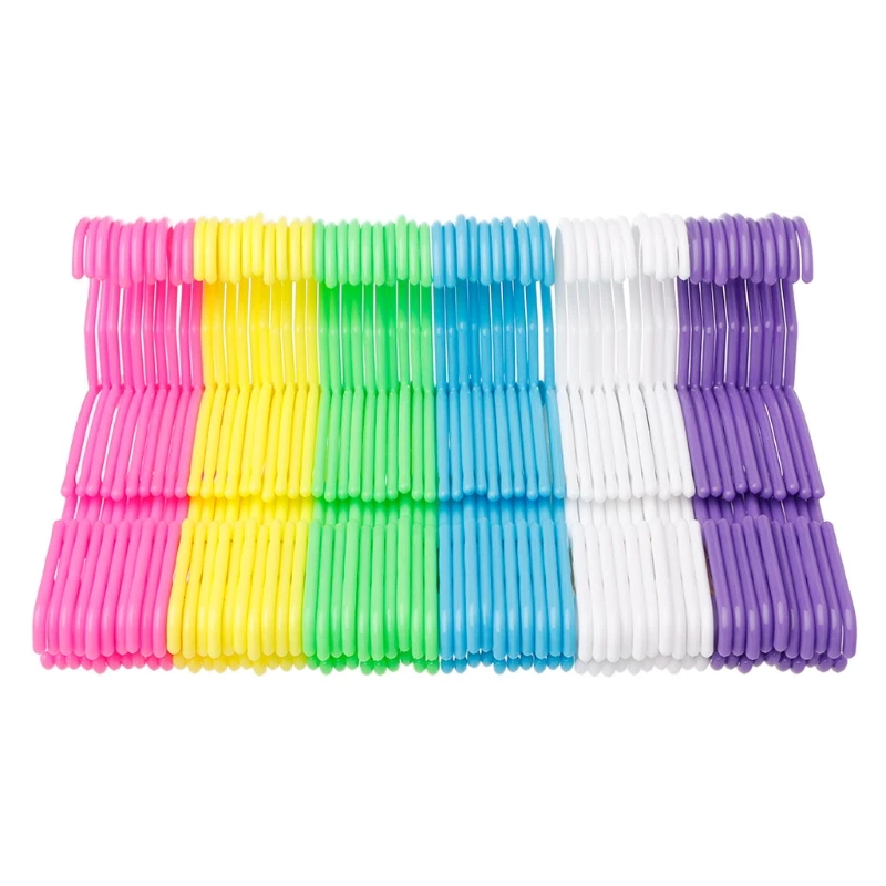 Практичные противоскользящие пластиковые детские вешалки Детские подставки для