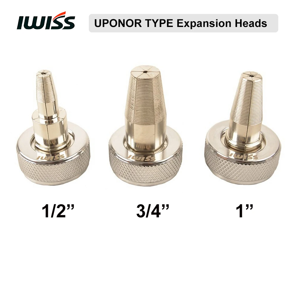 IWISS 1/2 &quot3/4&quot 1 &quotF1960 PEX Pipe Expander Набор инструментов соответствует ASTM 1960 костюмы Uponor