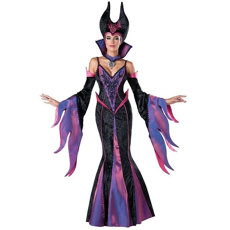 Фото Женский костюм злого королевы на Хэллоуин модель W159341|fancy dress costume|fancy dresswomen halloween |