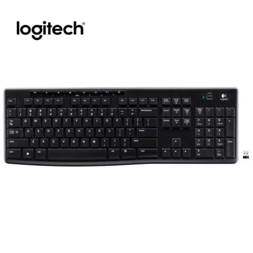 Logitech K270 Беспроводная длинная стандартная мультимедийная клавиатура для