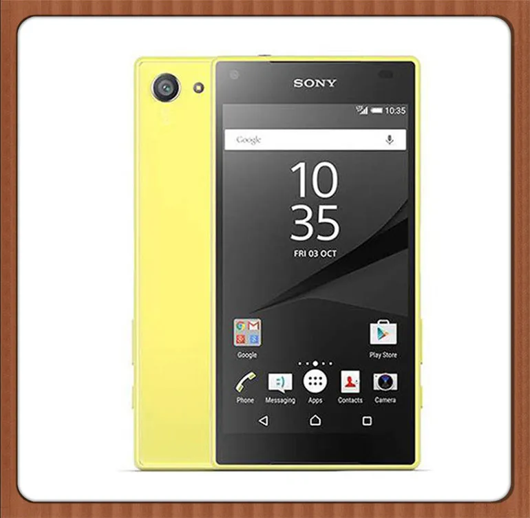 Sony Xperia Z5 Compact E5823 разблокированный GSM 4G LTE Android Восьмиядерный ОЗУ 2 Гб ПЗУ 32 Гб 4," 23 МП отпечаток пальца 2700 мАч
