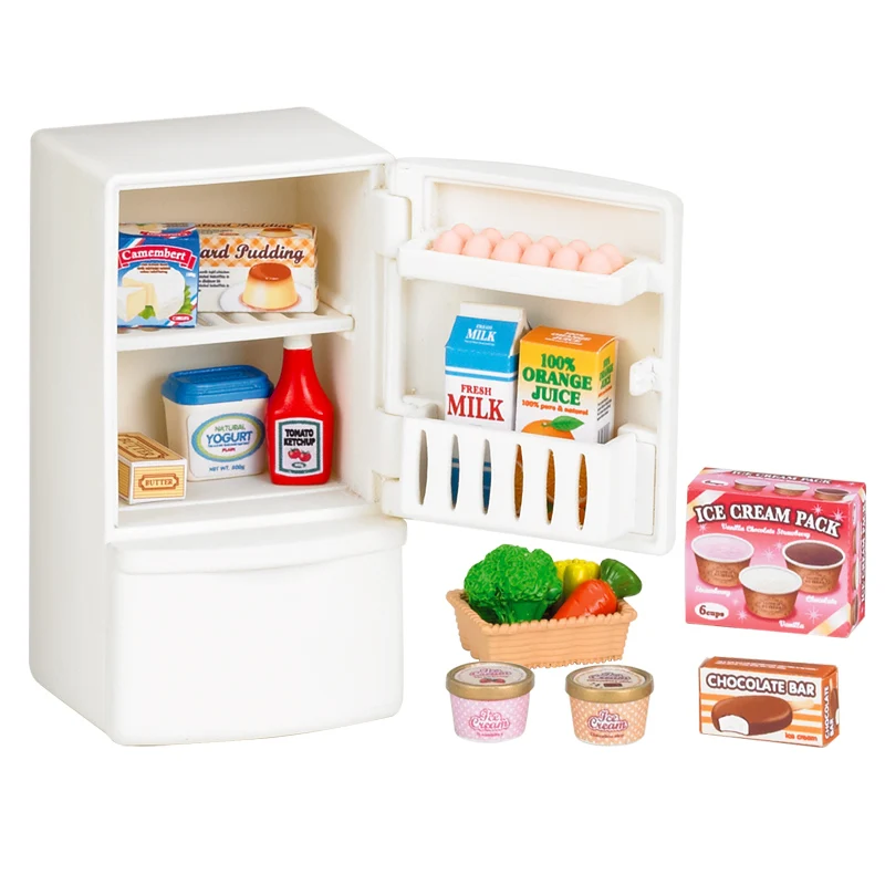 Sylvanian Family кукольный домик игровой набор мебель холодильник аксессуаров подарок