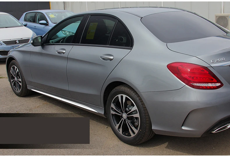 Lsrtw2017 автомобильные молдинги на кузов комплект для mercedes benz c class c180 c200 c300 c250 c260 w205 аксессуары
