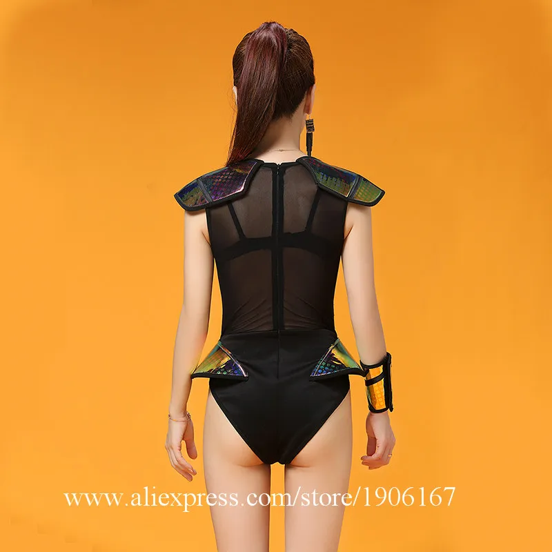 Модный сексуальный женский костюм для танцевальной команды одежда DS сексуальное