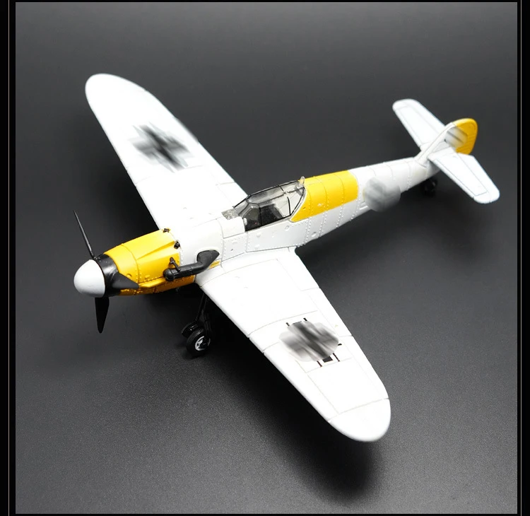 6 шт./компл. WW2 военный истребитель BF-109 самолет модель здания Наборы 4D Германии самолет кирпичи масштабная модель подарки на день рождения для мальчиков