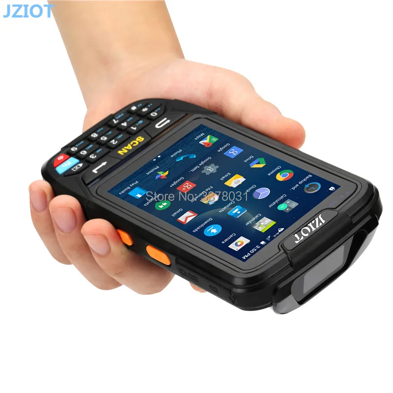 Pda портативный термальный 4G беспроводной Android 1D 2D лазерный сканер штрих-кода