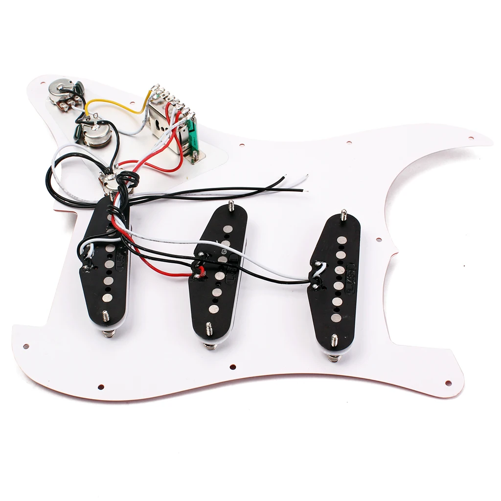 Набор Prewired Alnico V Pickguard для Fender гитара Stratocaster с 11 винтами аксессуары музыкальных