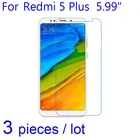 Для Xiaomi Redmi 5 Plus5 5 + Защитная пленка для мобильного экрана ЖК-экран, 3 шт.лот мягкая прозрачнаяматоваянано Взрывозащищенная защитная пленка
