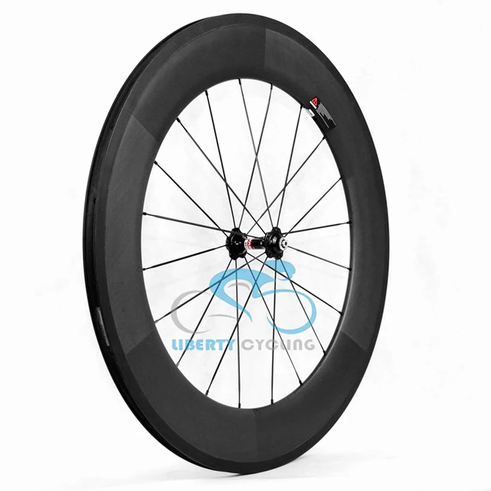 Углеродные трубчатые шоссейные велосипедные колеса DEERACE 1429g Superlite 700c 88 мм