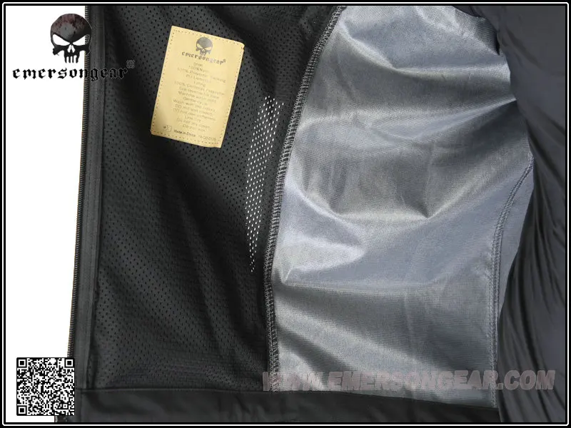EMERSON открытый светильник Тактический Soft Shell куртка с капюшоном на открытом