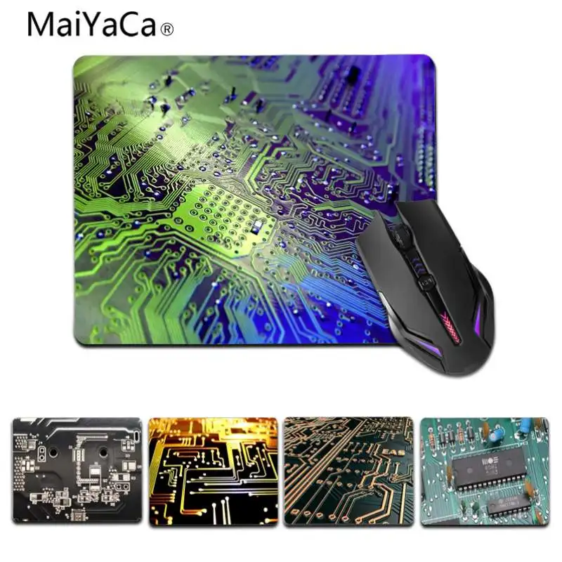 

MaiYaCa High Quality PCB Circuits Rubber Mouse Durable Desktop Mousepad Size for 180x220x2mm and 250x290x2mm Small Mousepad