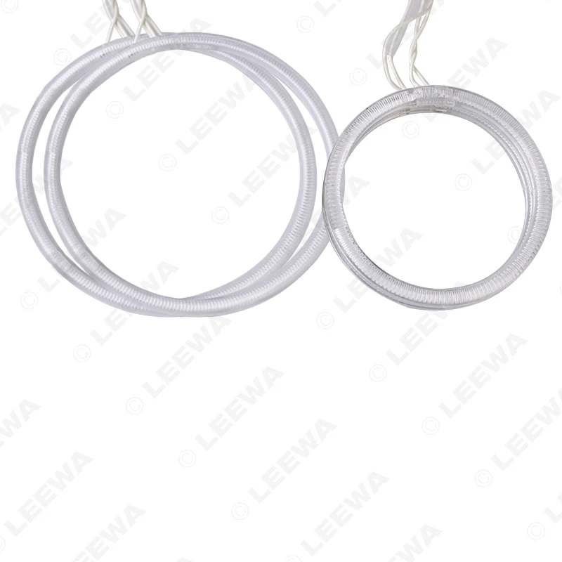 LEEWA 2X106MM 2X140MM автомобильные CCFL гало кольца ангельские глаза светодиодный ные фары