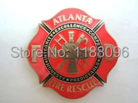 atlanta fire rescue honor sacrifice duty challenge coin hot sales custom made metal paint enamel medals coins