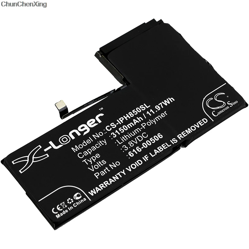 Аккумулятор Cameron Sino 3150mAh 616 00506 для Apple A1921 A2014 A2100|Аккумуляторы мобильных телефонов|