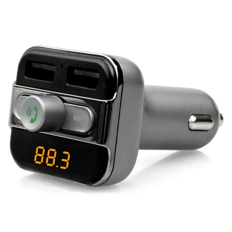 Автомобильный беспроводной fm передатчик Bluetooth MP3 плеер поддержка USB sd карта для
