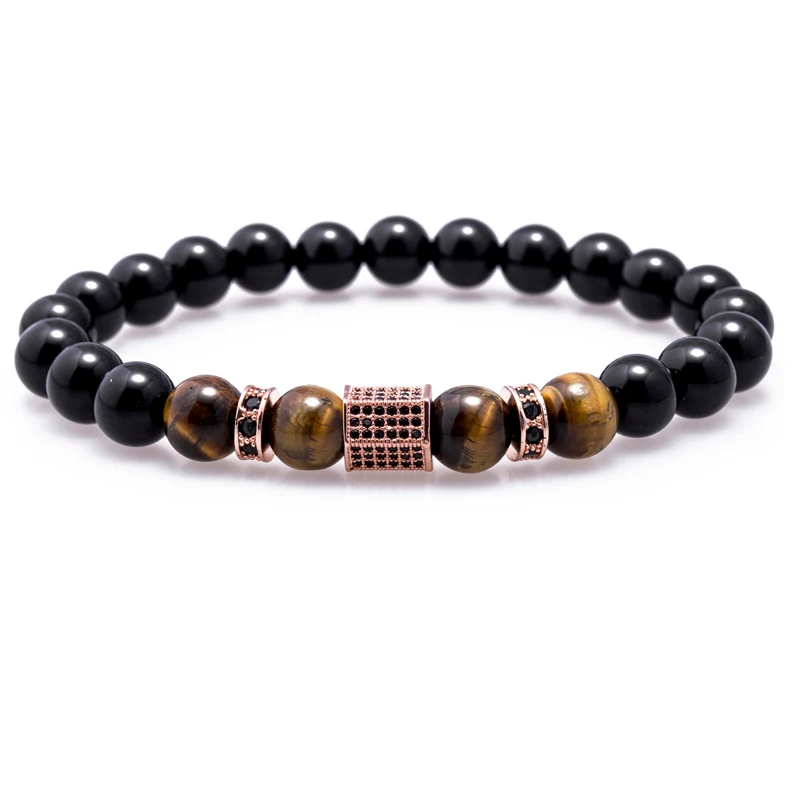 ATTYIRENA роскошные золотые кубические циркониевые шестиугольные латунные браслеты