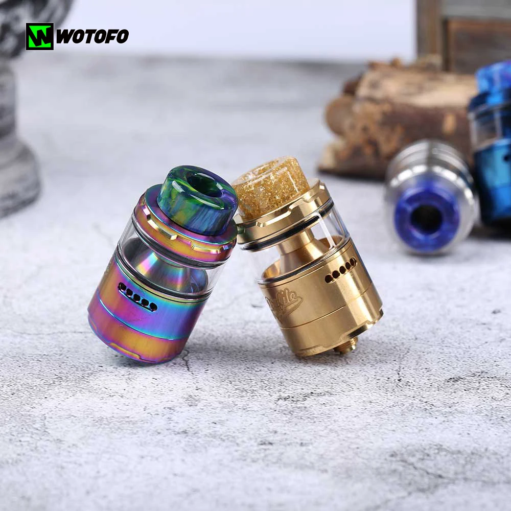 Оригинальный Wotofo профиль Unity RTA распылитель 5 мл Vape танк с VK530 Mod 220 Вт без 18650
