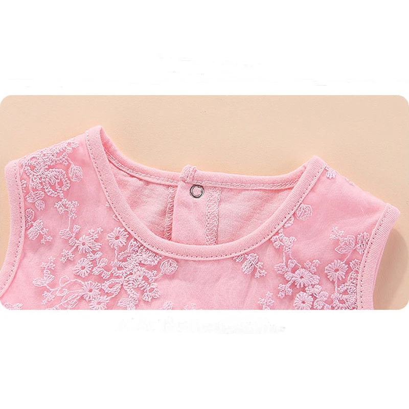 Платья для девочек коллекция 2019 года новая летняя детская одежда милая сетчатая