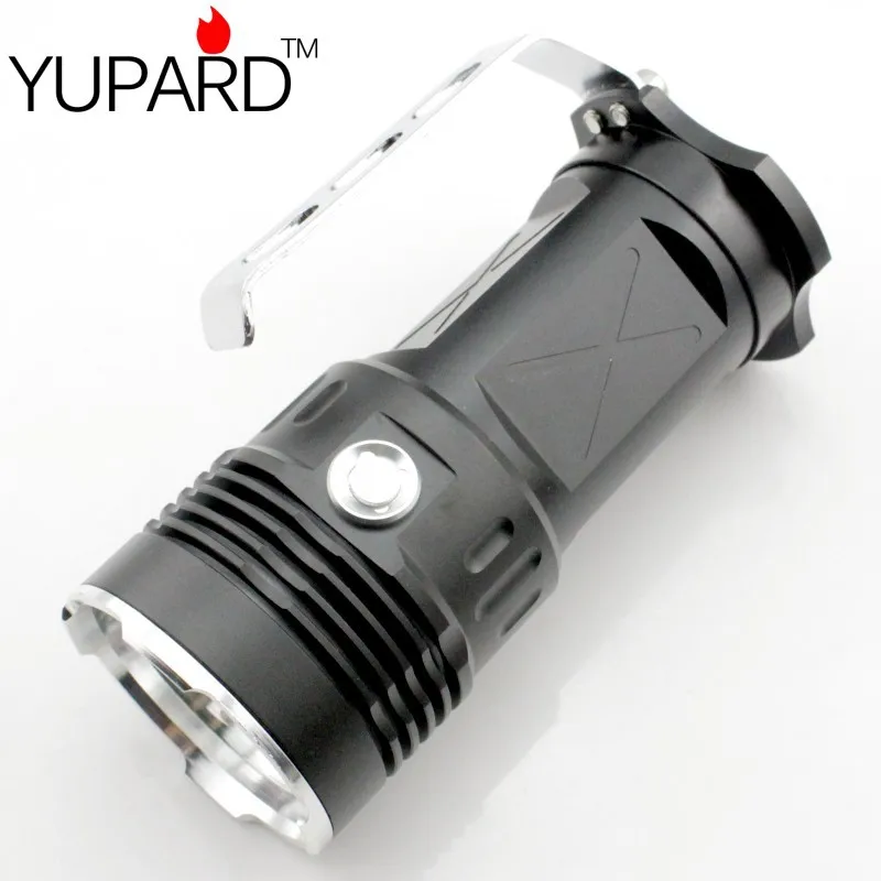 Фонарик прожектор YUPARD 3 ярких светодиода суперъяркий светодиодный фонарик