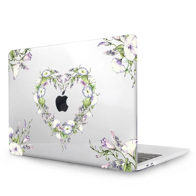 MB06 Чехол MTT с цветами и бабочками для Macbook Air Pro 11 12 13 15 retina, Жесткий Чехол для mac book 13 дюймов, чехол для ноутбука a1989 - Цвет: MB06
