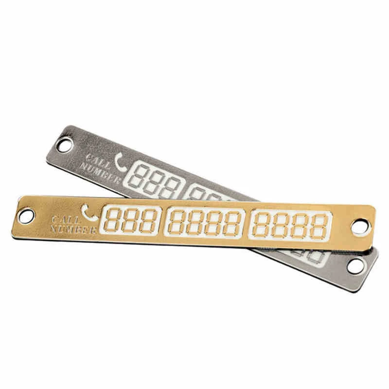 100 шт./компл. временная парковочная карта светящаяся Автомобильная табличка с