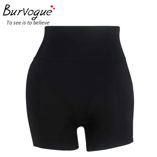 Black Burvogue утягивающий пояс для тела и контроль живота для женщин подтяжка ягодиц Нижнее белье увеличитель бедер ягодиц проложенный Формирователь Трусики - Цвет: Black