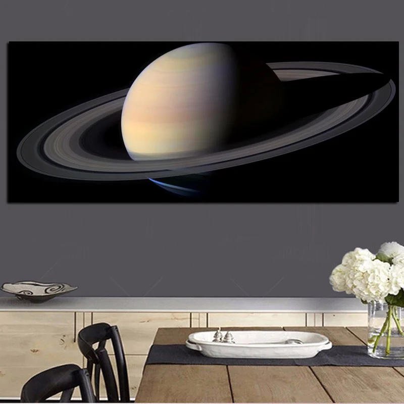 Абстрактная 3D Картина на холсте настенный постер с изображением Вселенной