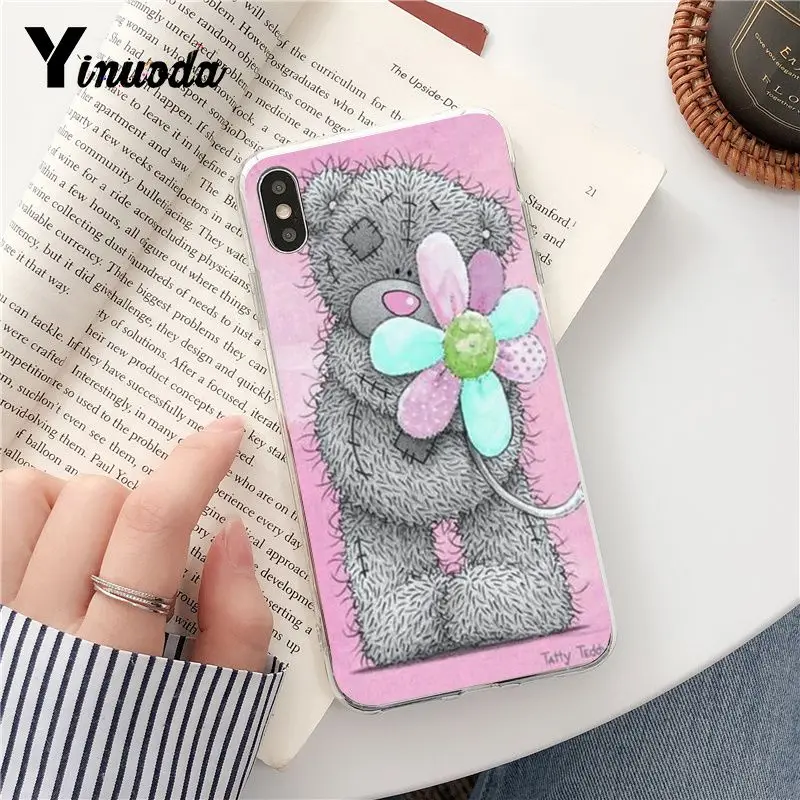 Мягкий чехол Yinuoda Me To You Bear Teddy для iPhone 8 7 6 6S Plus X XS MAX 5 5S SE XR 10 | Мобильные телефоны и